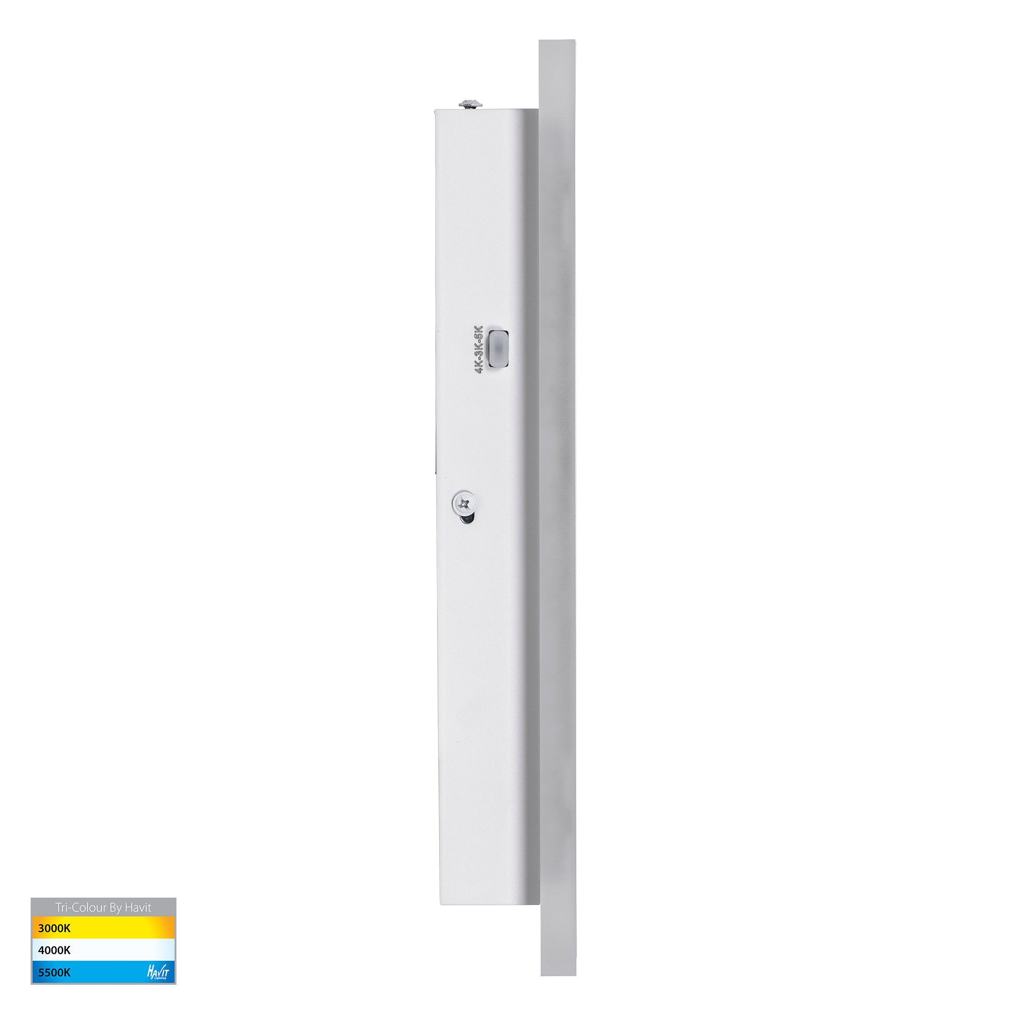 HV3581T-WHT - Barline Aluminium White 300mm Wall Light
