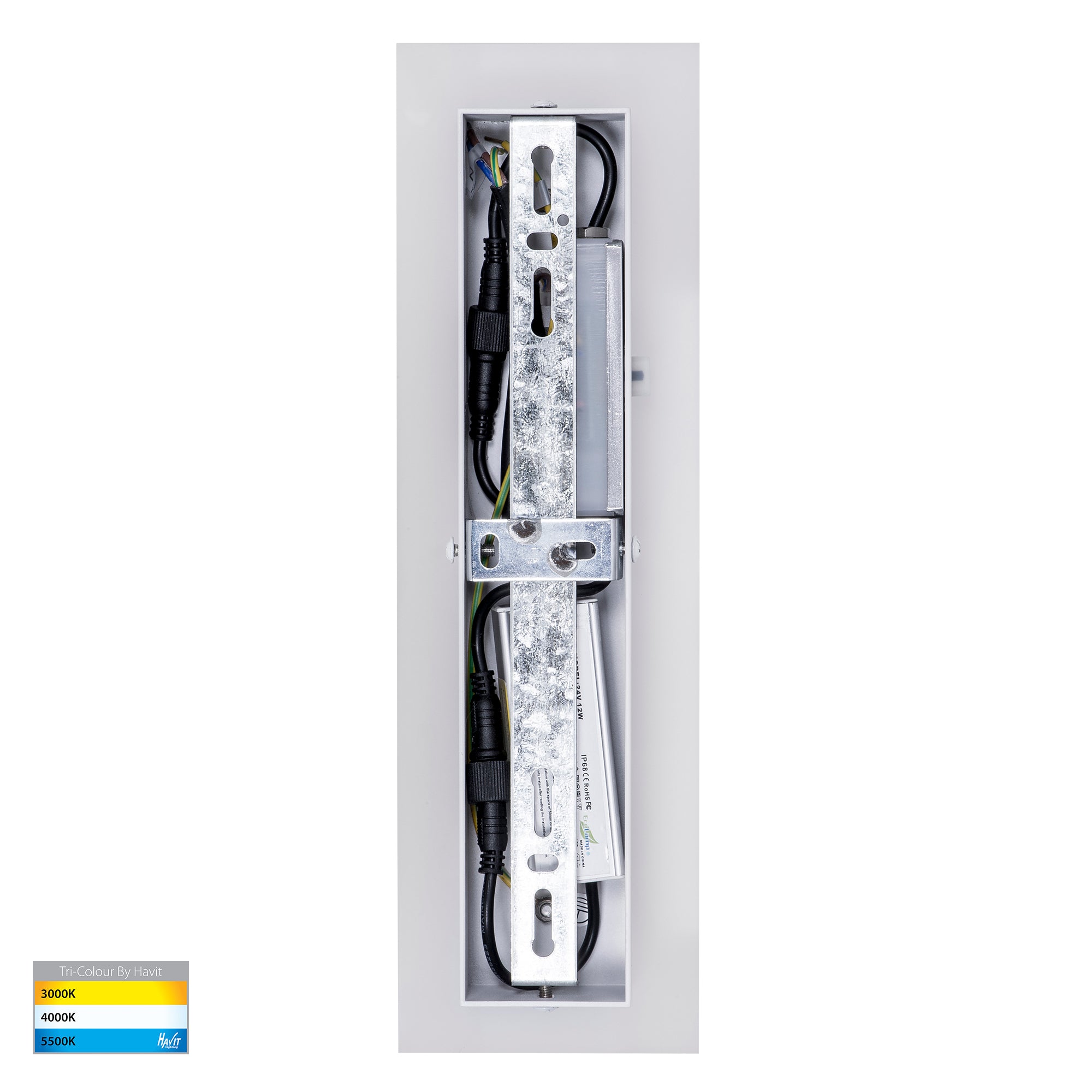HV3581T-WHT - Barline Aluminium White 300mm Wall Light