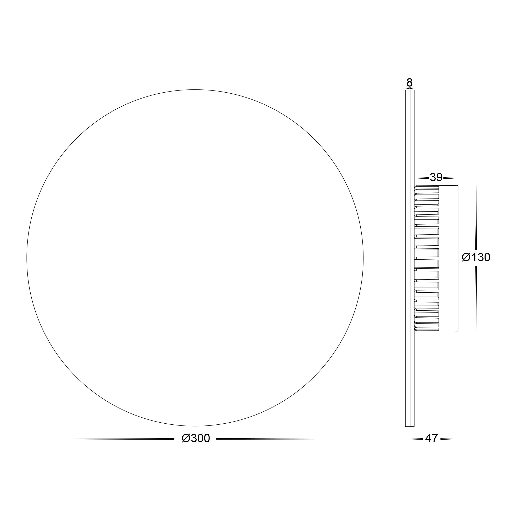 HV3594RGBW-WHT - Halo White RGBW LED Wall Light