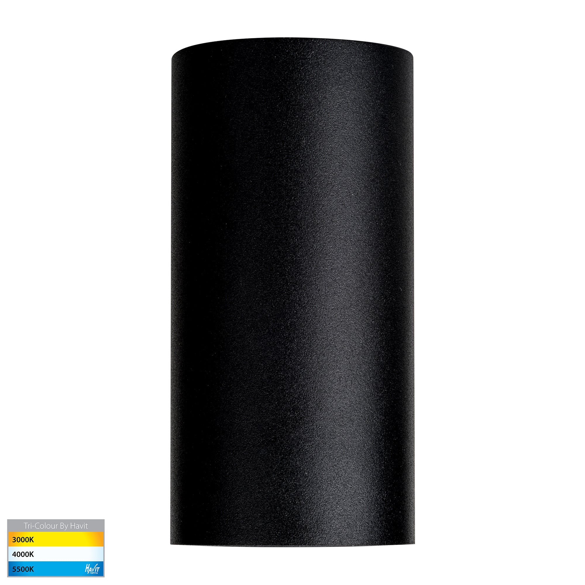 HV3625T-BLK- Aries 316 Stainless Steel Black Down LED Wall Light