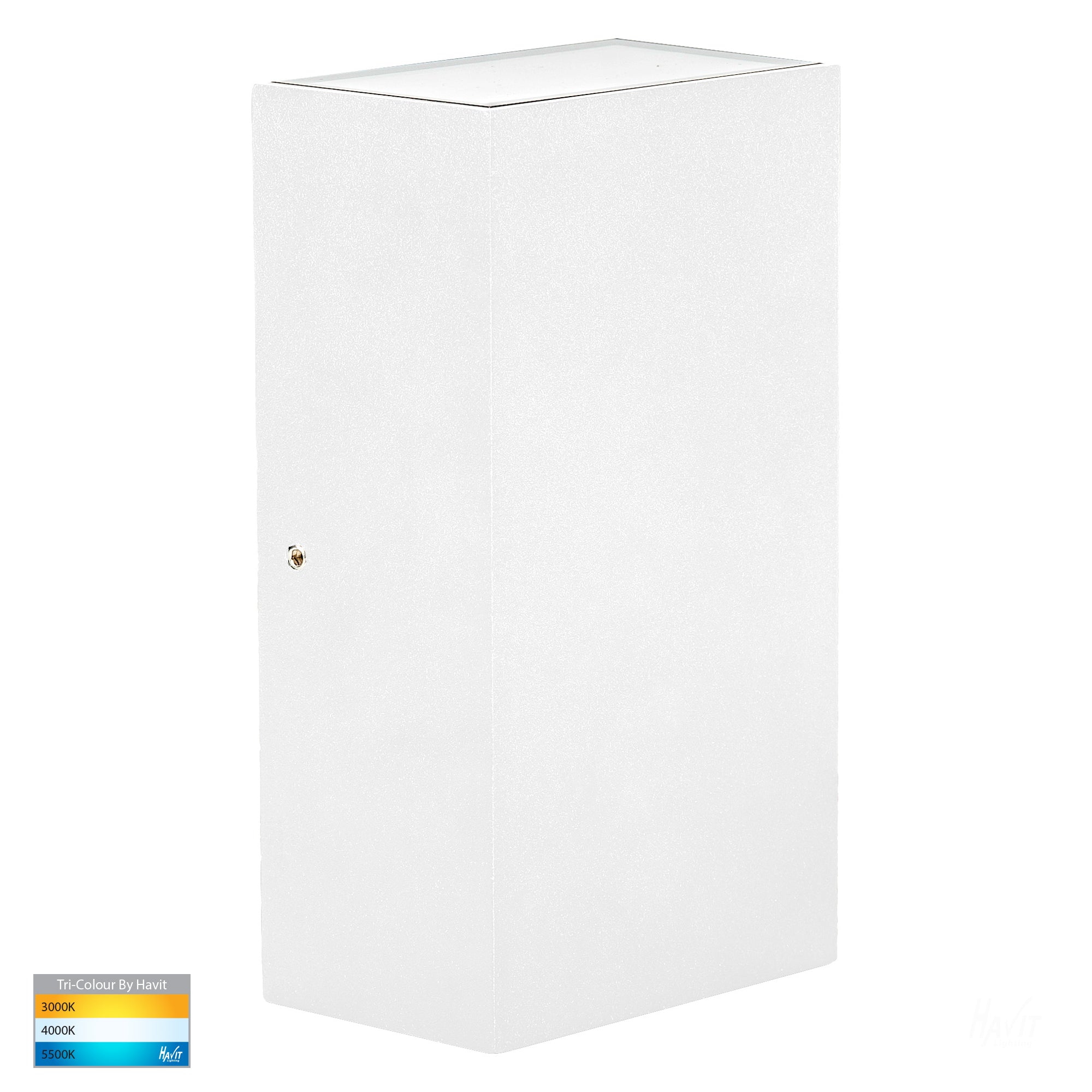 HV3634T-WHT - Platz White Up & Down LED Wall Light