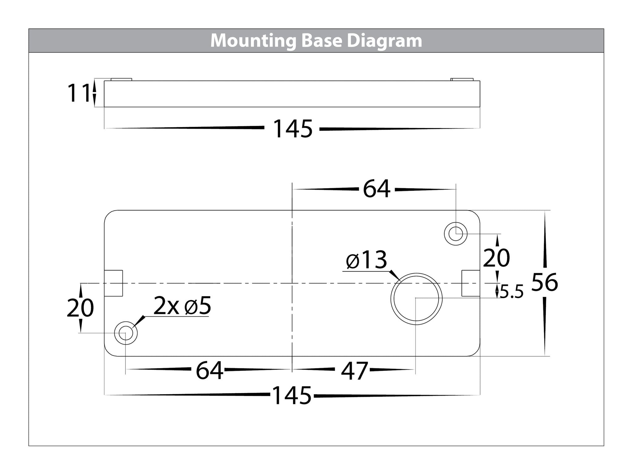 HV3643RGBW-BLK - Lisse Black Fixed Down RGBW LED Wall Light