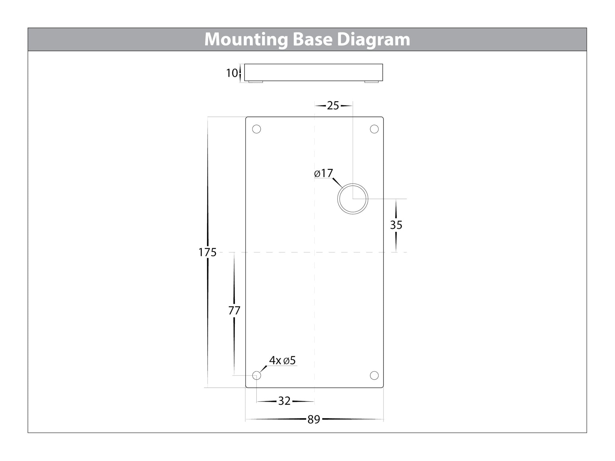 HV3649T-BLK - Essil Black Up & Down LED Wall Light