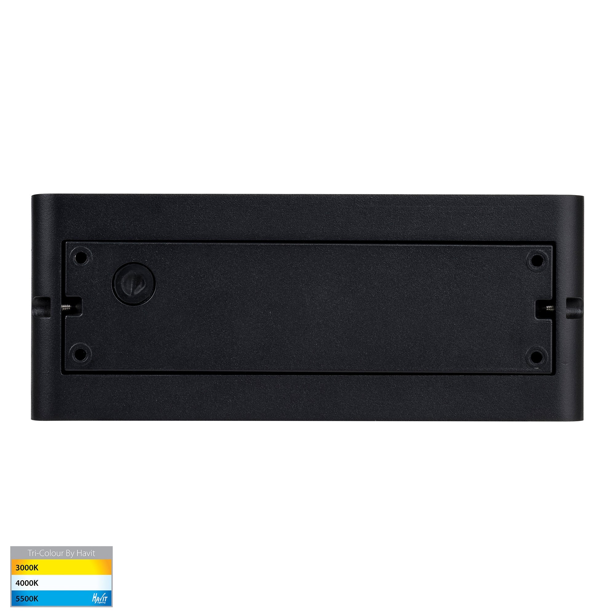HV3653T-BLK - Lisse Black Up & Down LED Wall Light