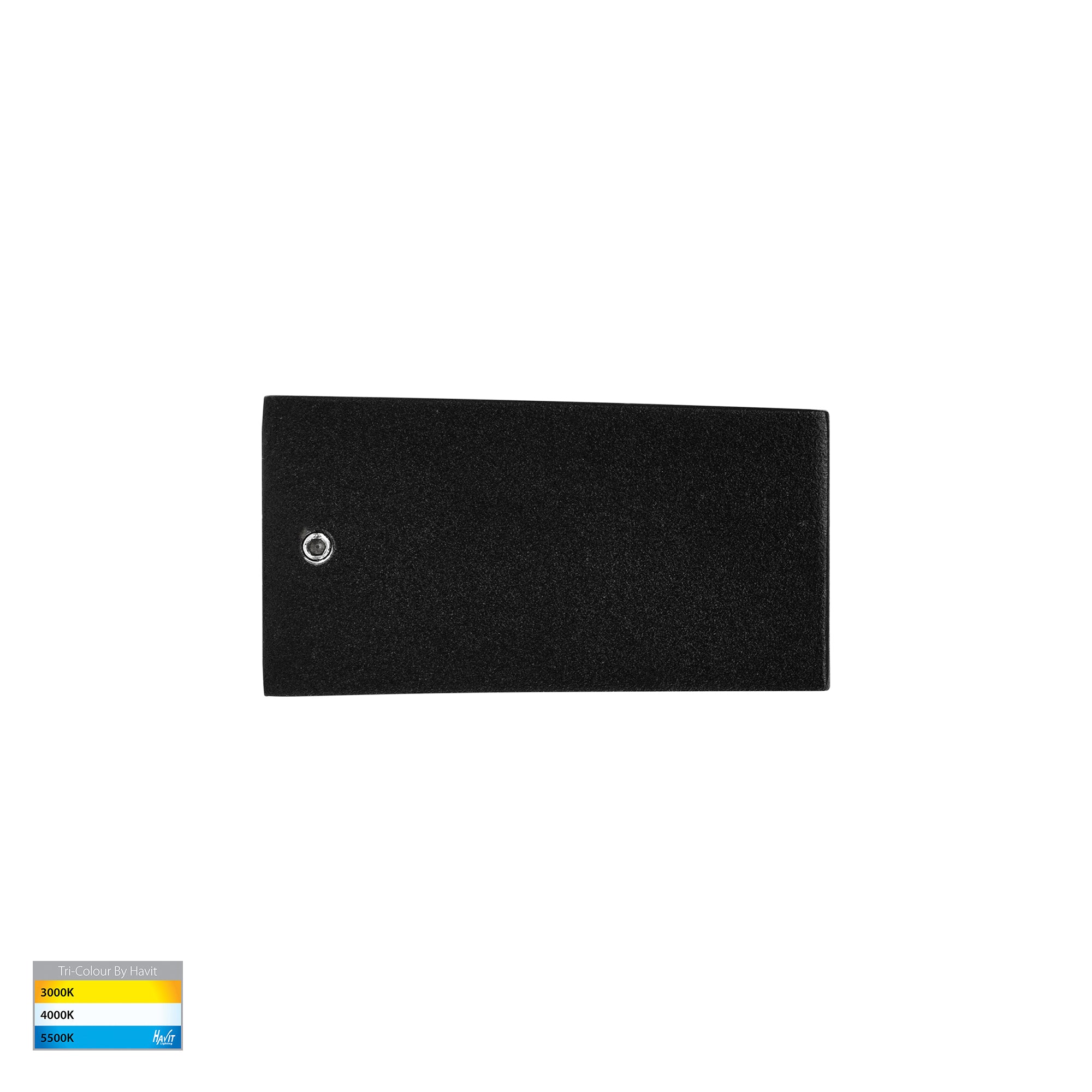HV3654T-BLK - Siena Black LED Uplighter Wall Light
