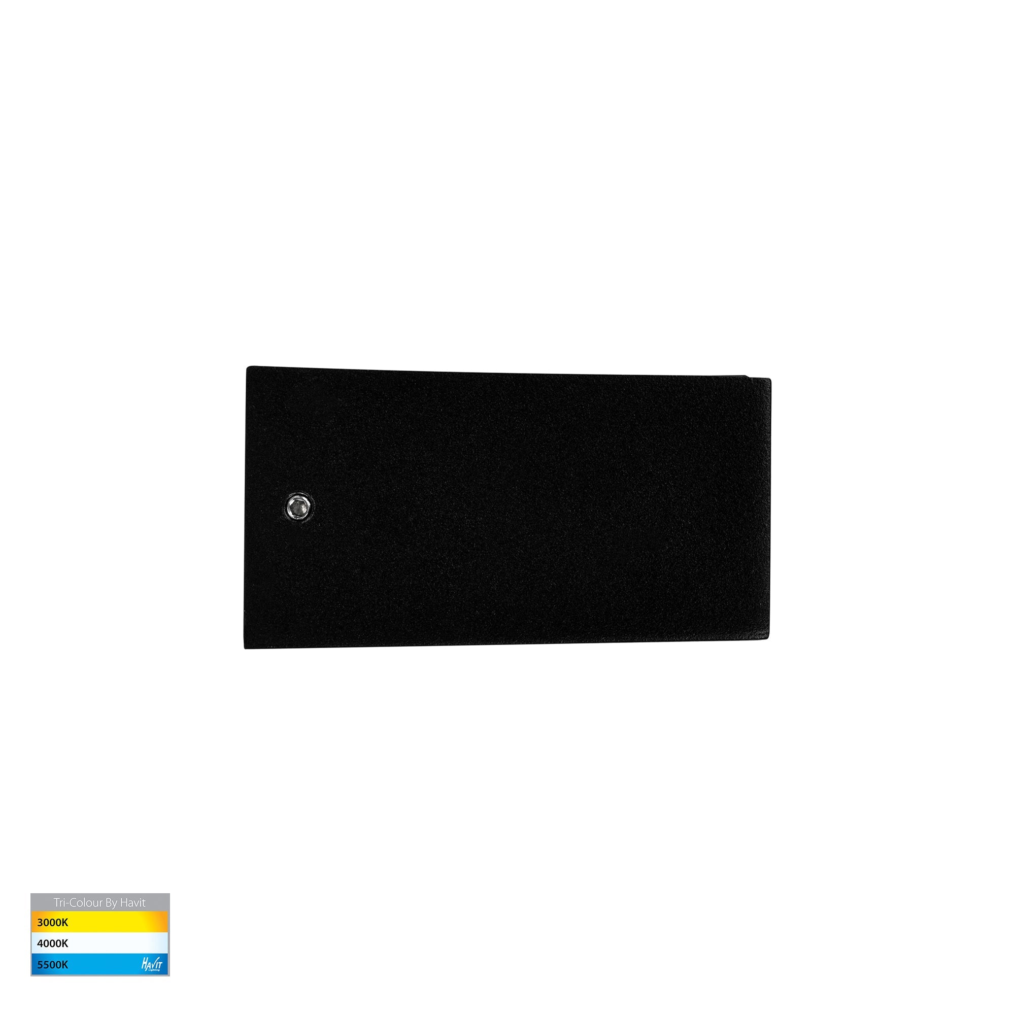 HV3656T-BLK - Siena Black LED Uplighter Wall Light