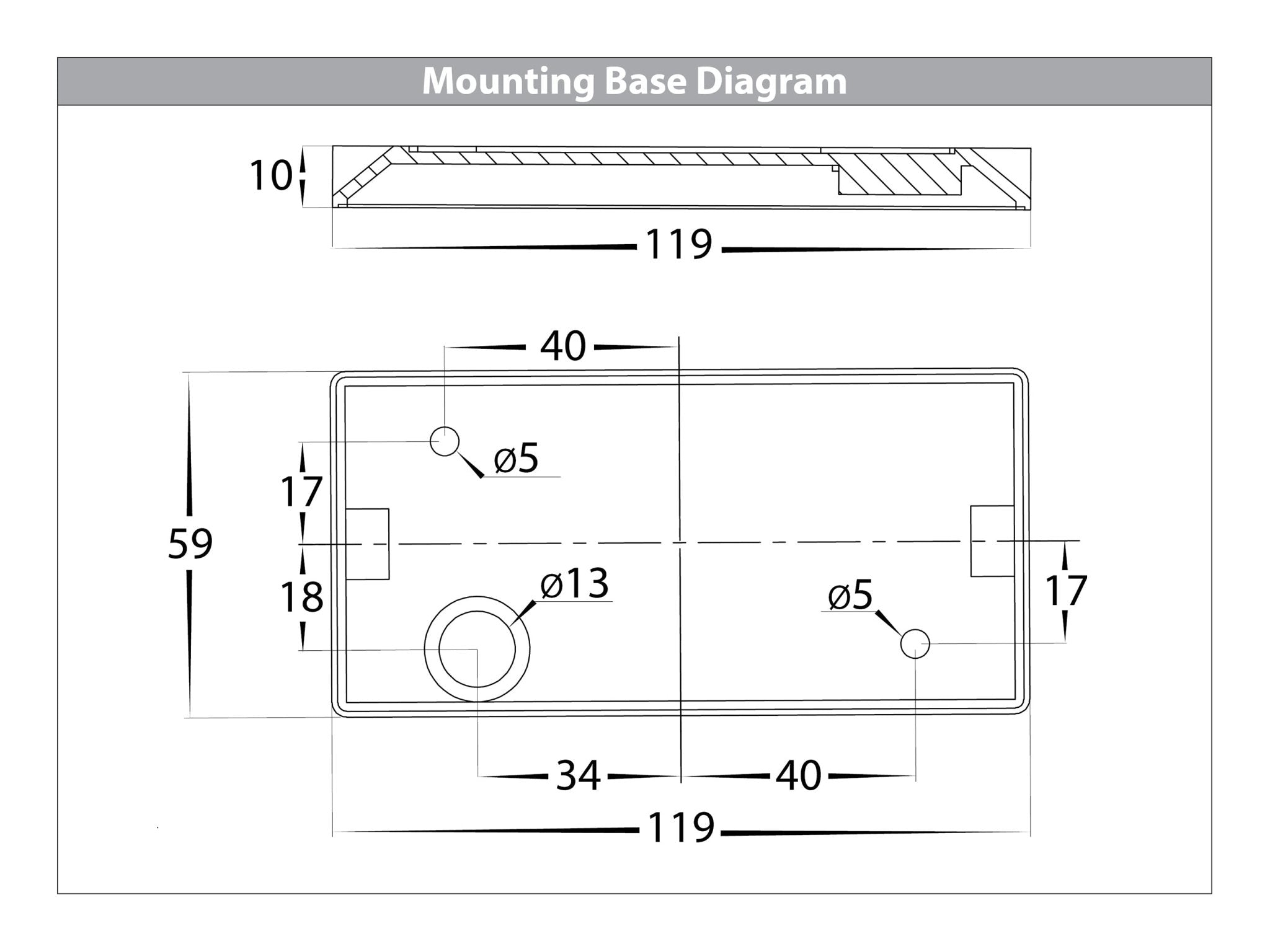 HV3661T-WHT - Luxe White TRI Colour Up & Down LED Wall Light