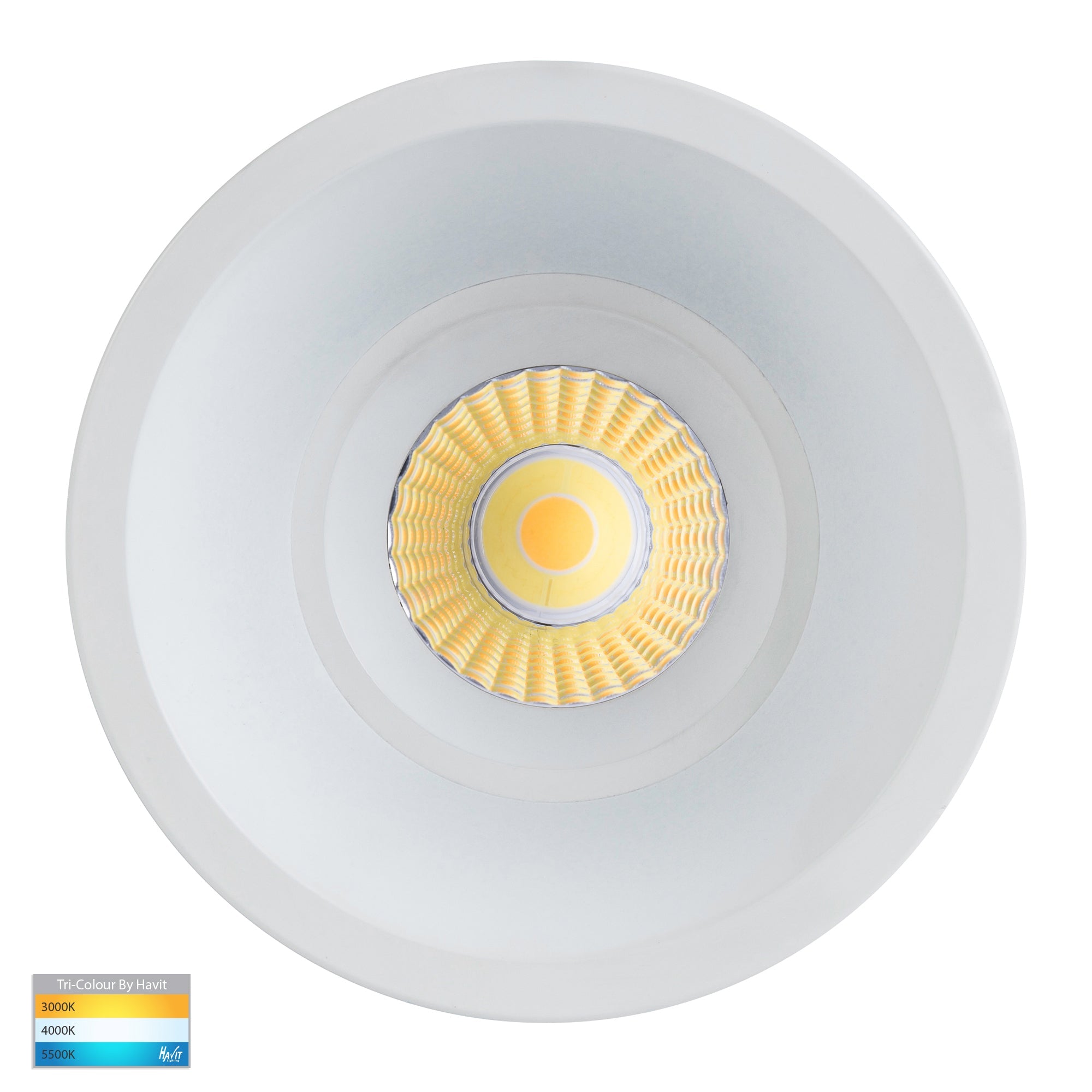 HV5514T-WHT - Prime White Fixed Deep LED Downlight