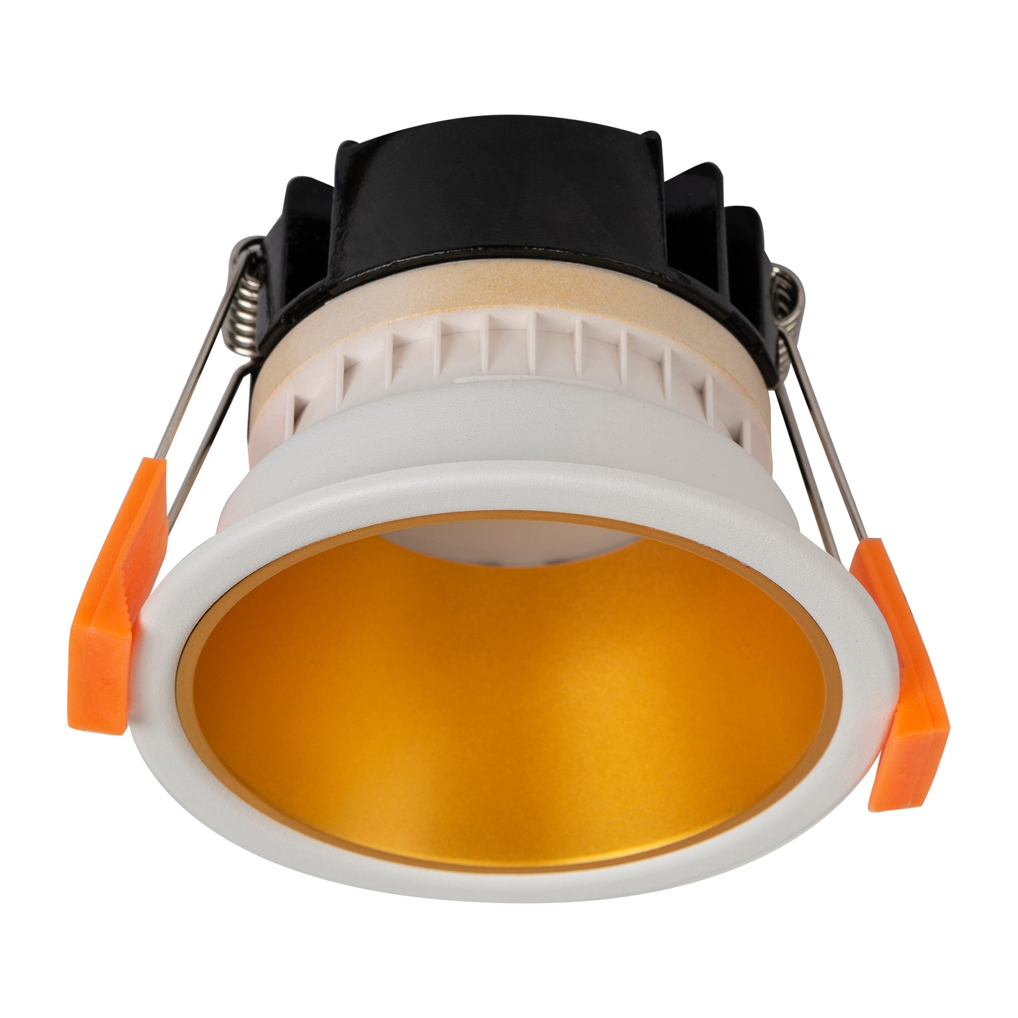 HV5529D2W-WG - Gleam White with Gold Insert Fixed Dim to Warm LED Downlight