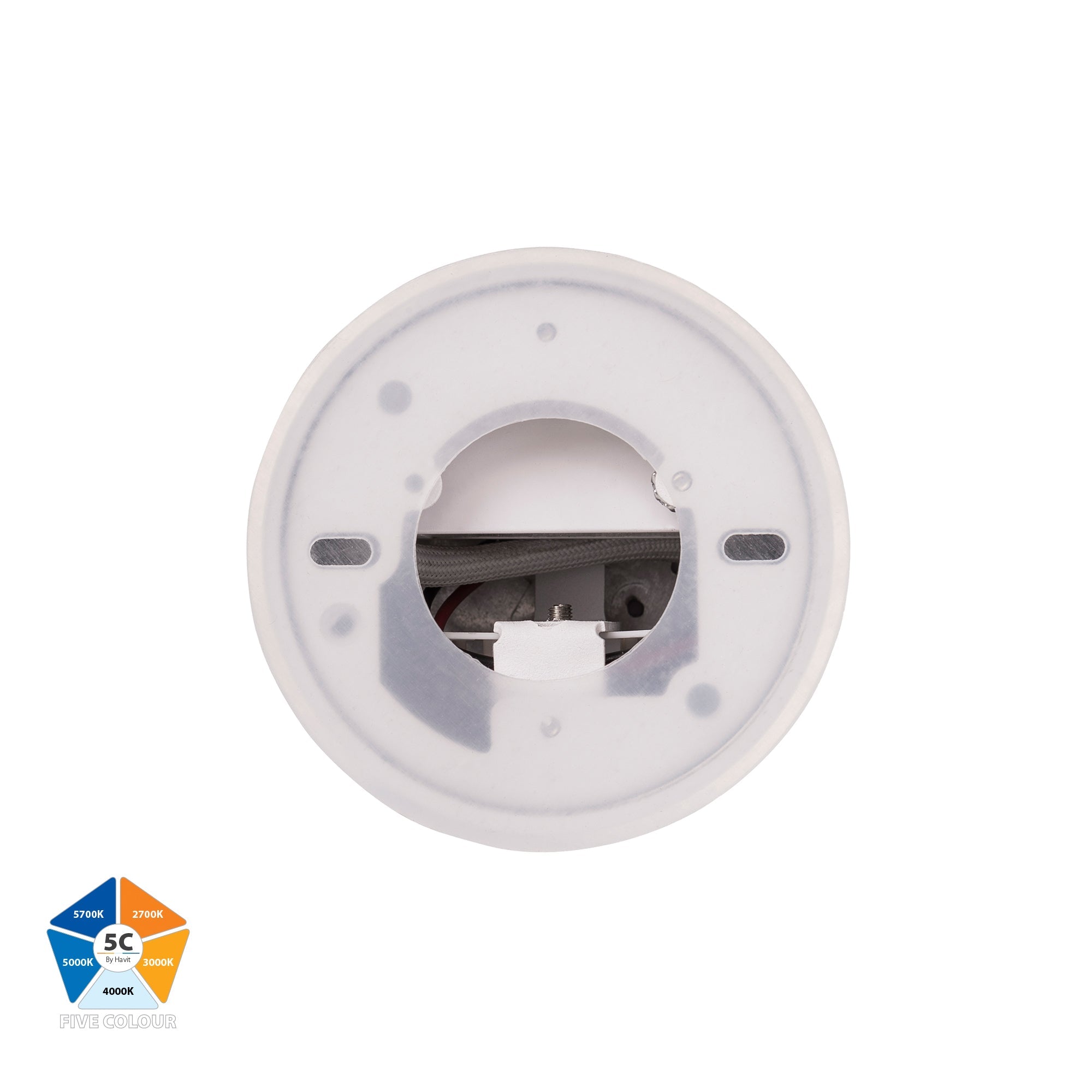 HV5841S-WHT | HV5841S-WHT-12V - Nella White 7w Surface Mounted LED Downlight