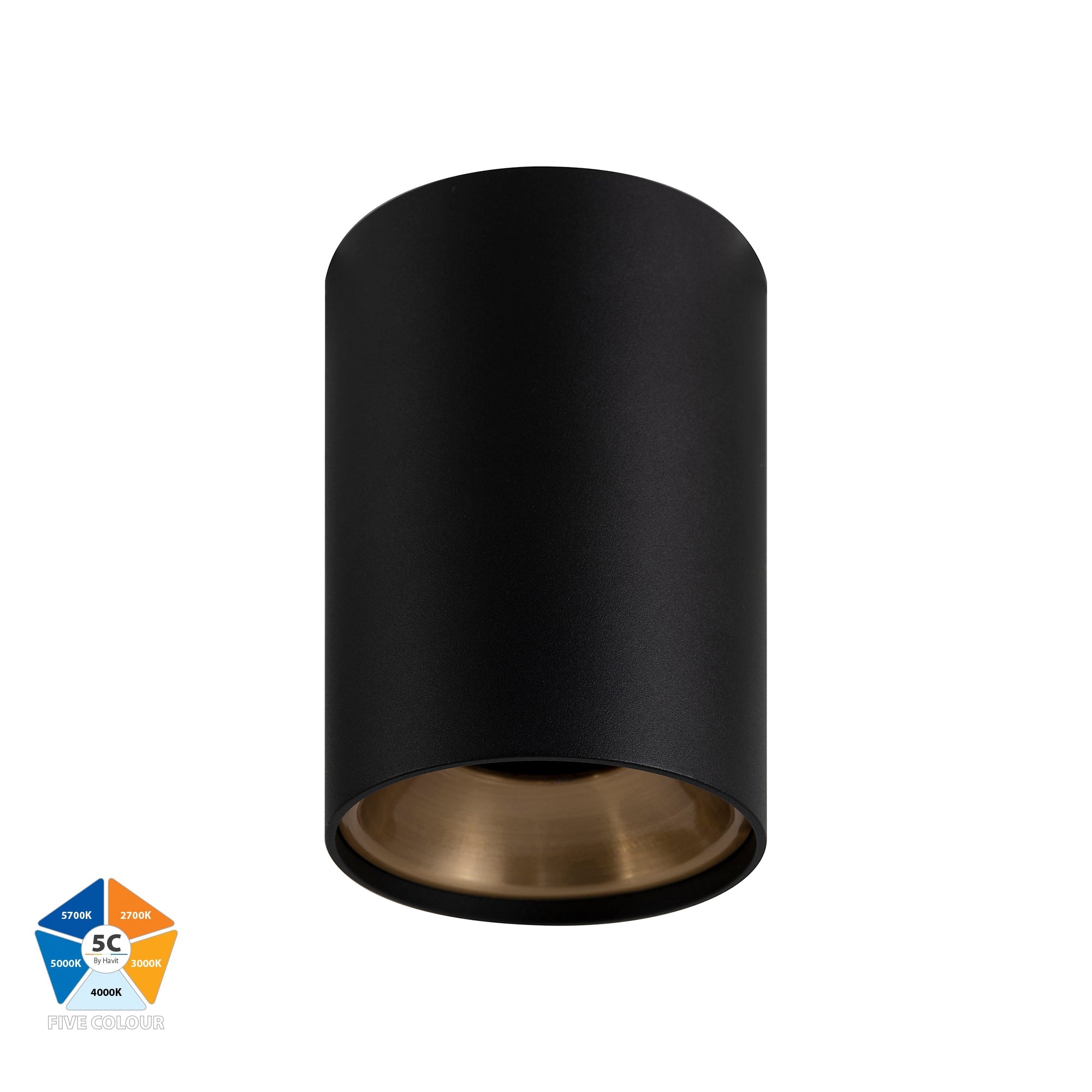 HV5842-GR - Gold Inner Ring to Suit HV5842 12w Surface Mounted LED Downlight