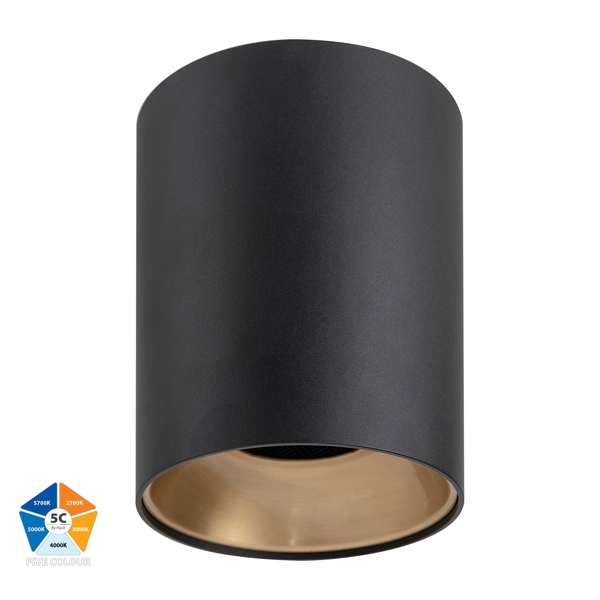 HV5844-GR - Gold Inner Ring to Suit HV5844 24w Surface Mounted LED Downlight