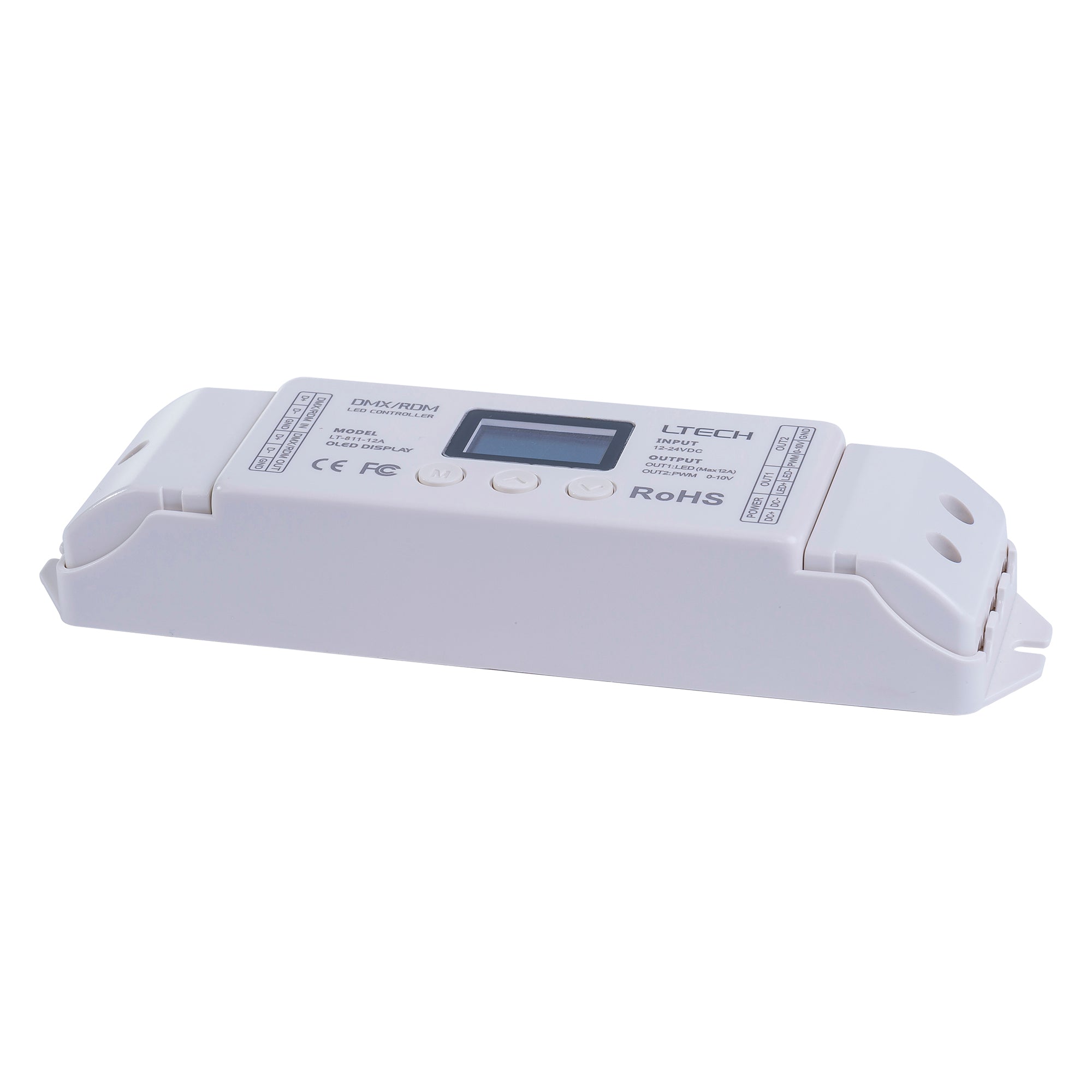 HV9109-LT-811-12A - DMX Single Colour LED Strip Controller