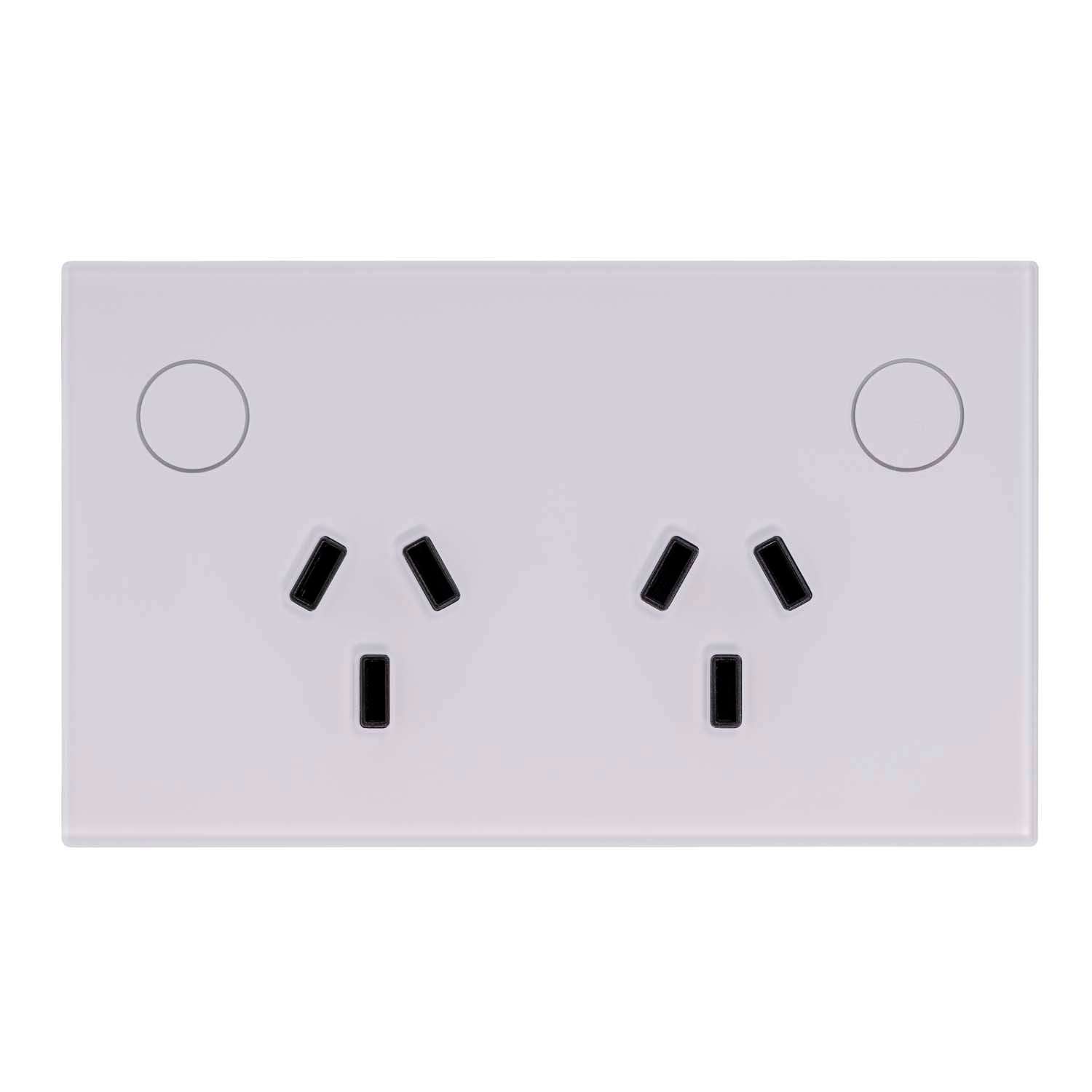 HV9114 - Wifi White Double Powerpoint