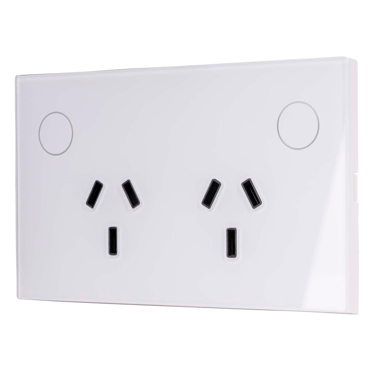 HV9114 - Wifi White Double Powerpoint