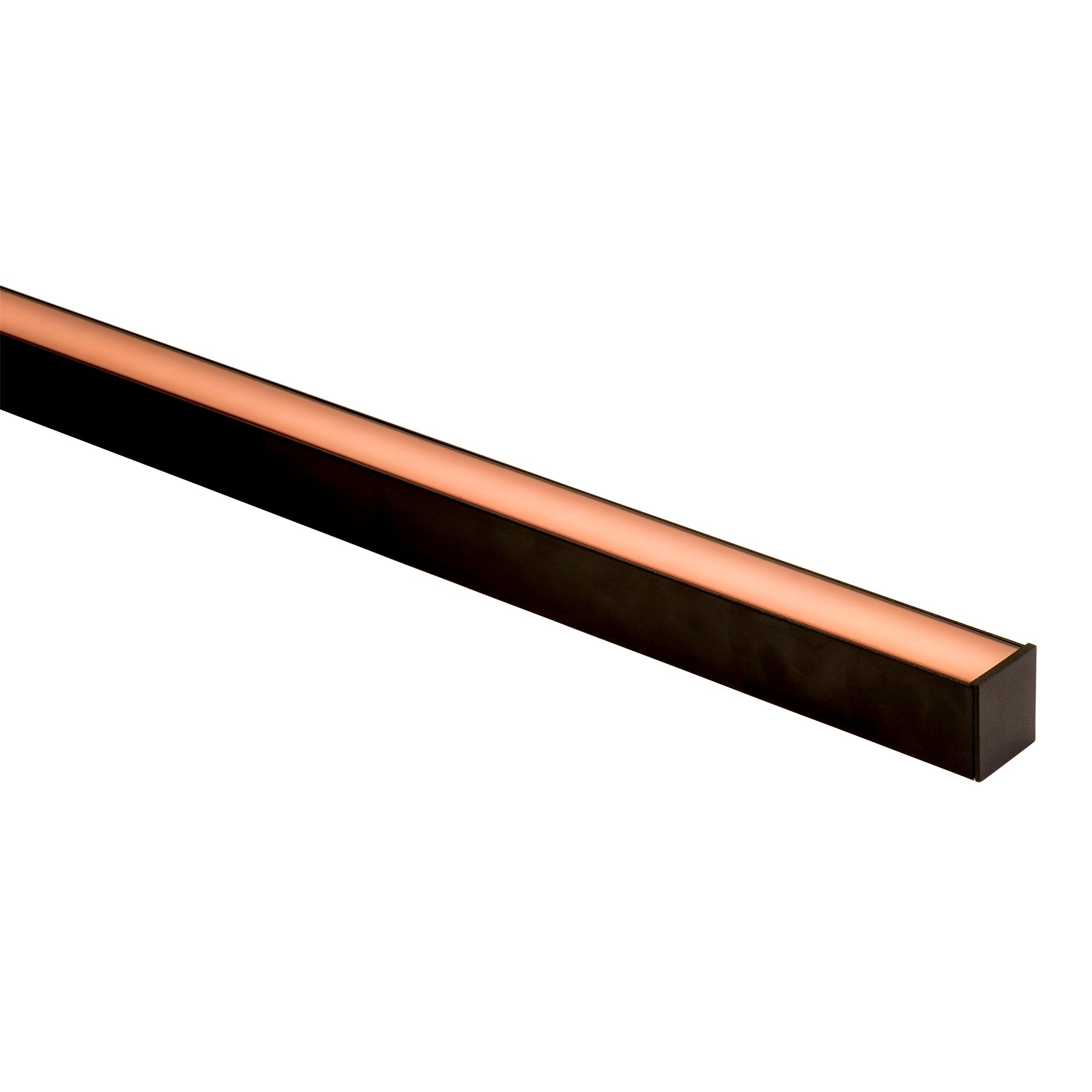 HV9693-3537-BLKSD - Black Diffuser to suit Aluminium Profile