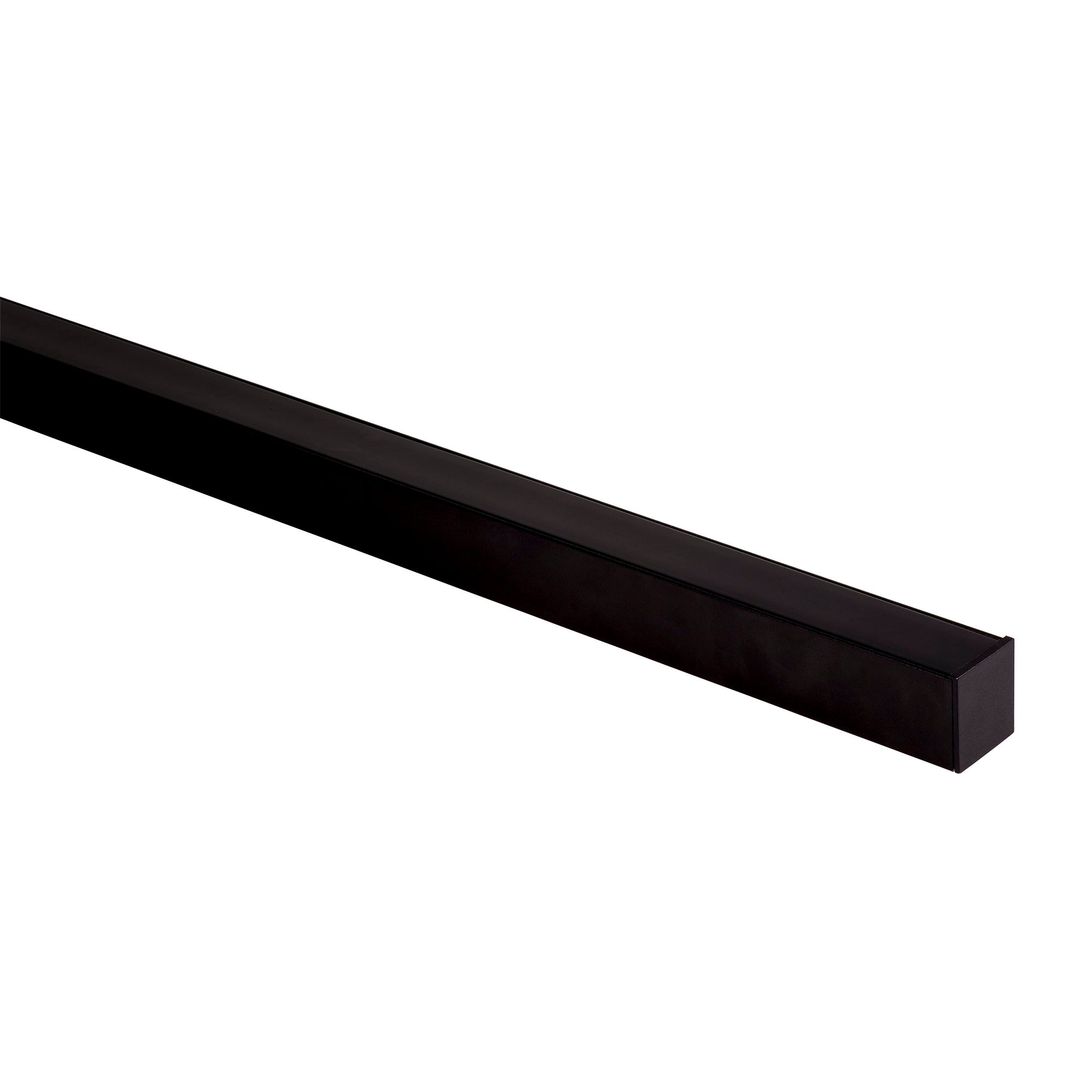 HV9693-3537-BLKSD - Black Diffuser to suit Aluminium Profile