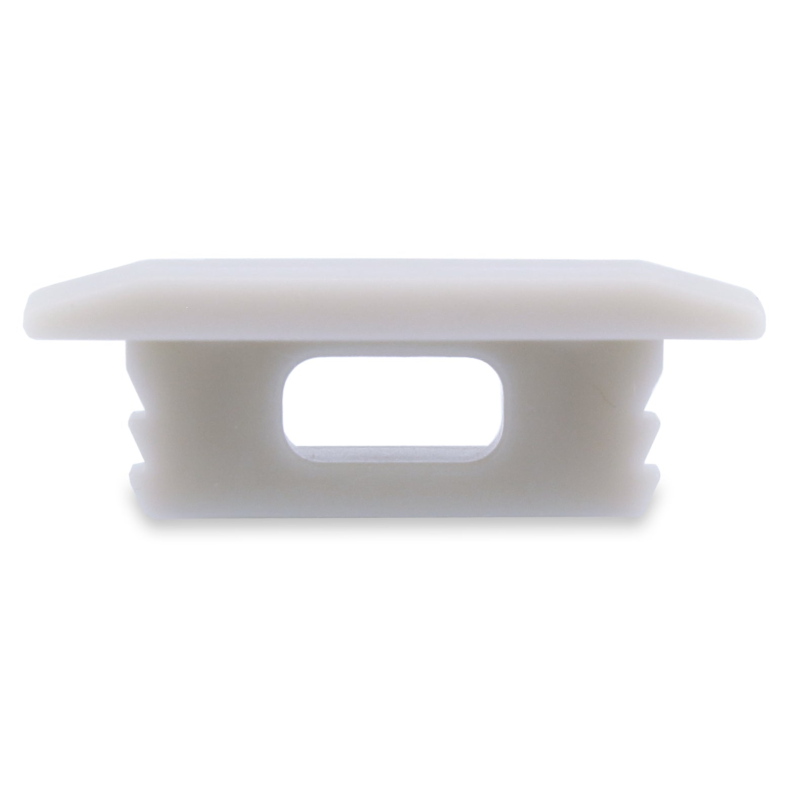 HV9699-2308-2M - Shallow Square Winged Aluminium Profile 2m Length