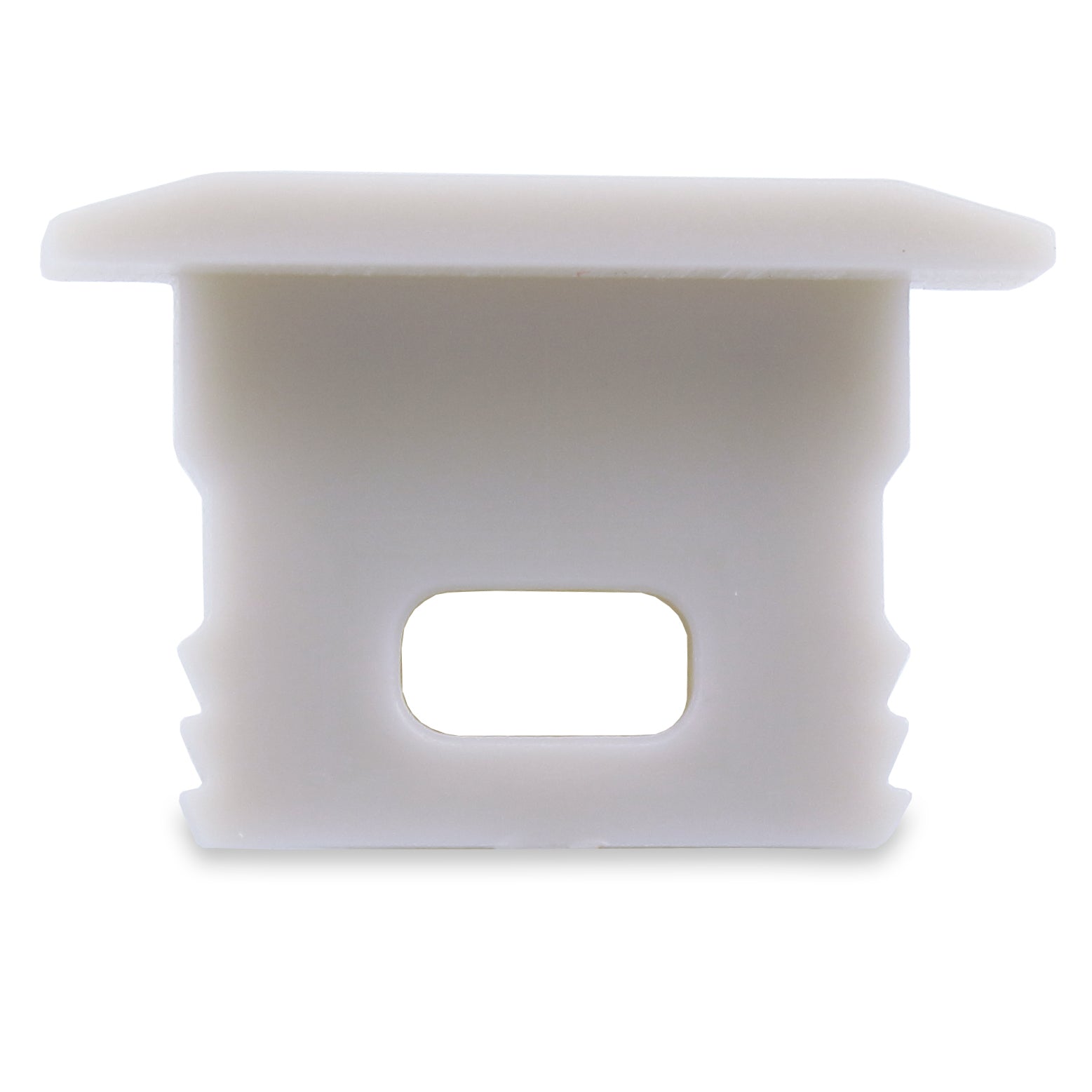 HV9699-2315-2M - Deep Square Winged Aluminium Profile 2m Length