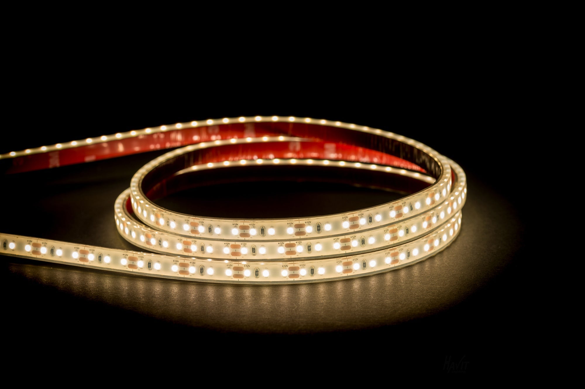 HV9723-IP67-120-4K - 9.6w 12v DC IP67 LED Strip 4000k