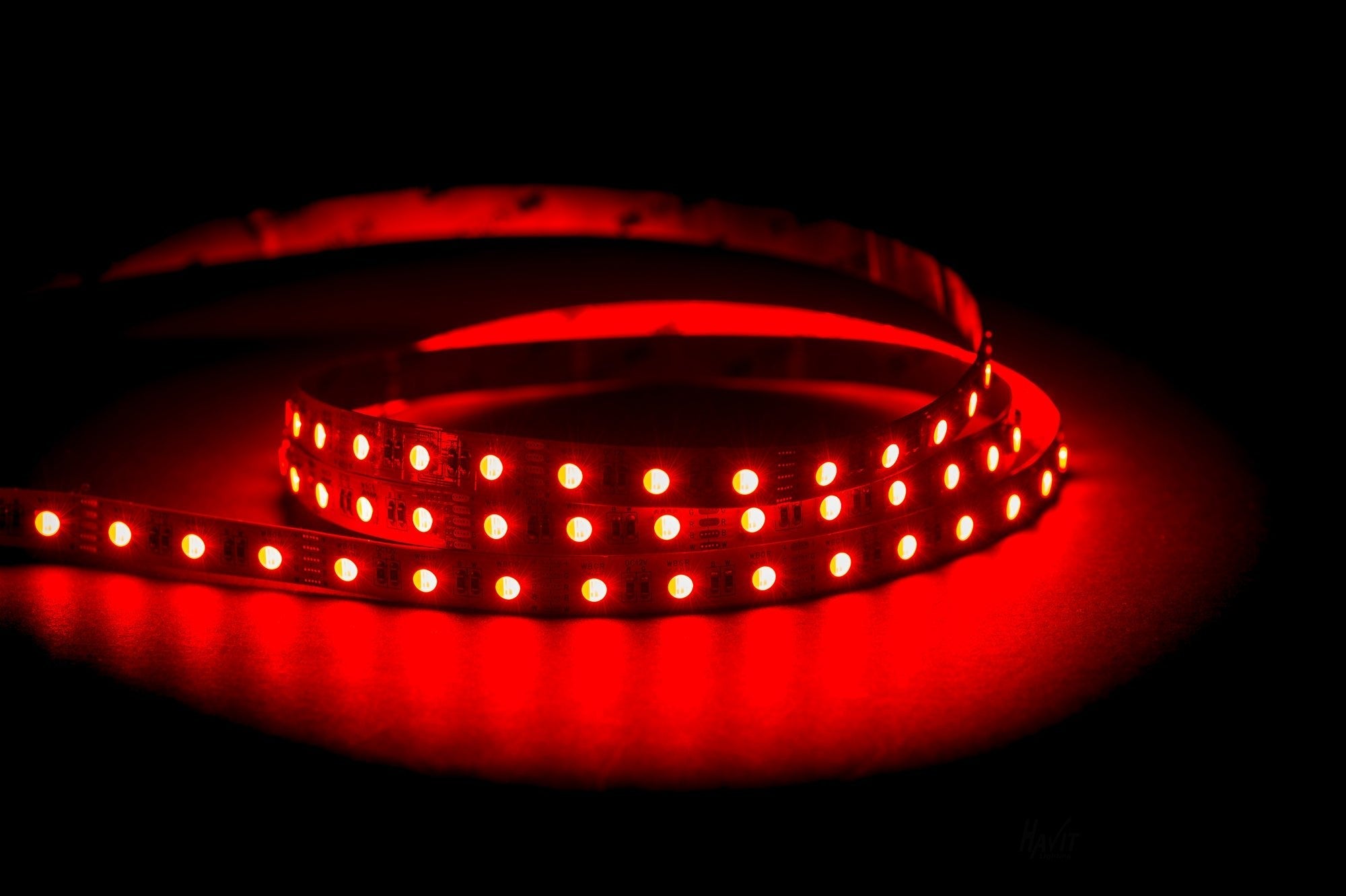 HV9751-IP20-60-RGBC - 14.4w IP20 RGB + 5500k LED Strip (RGBC)