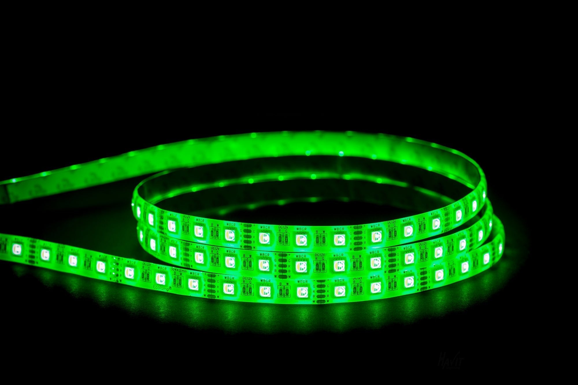 HV9751-IP54-60-RGBW - 14.4w IP54 RGB + 3000k LED Strip (RGBW)