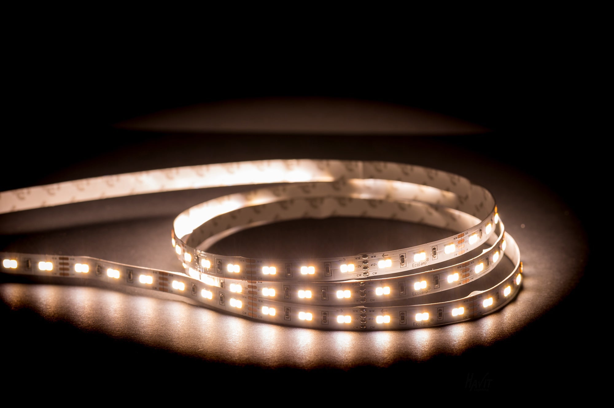HV9783-IP20-120-CT - 14.4w IP20 CT (Colour Temp) LED Strip 3000k + 5500K