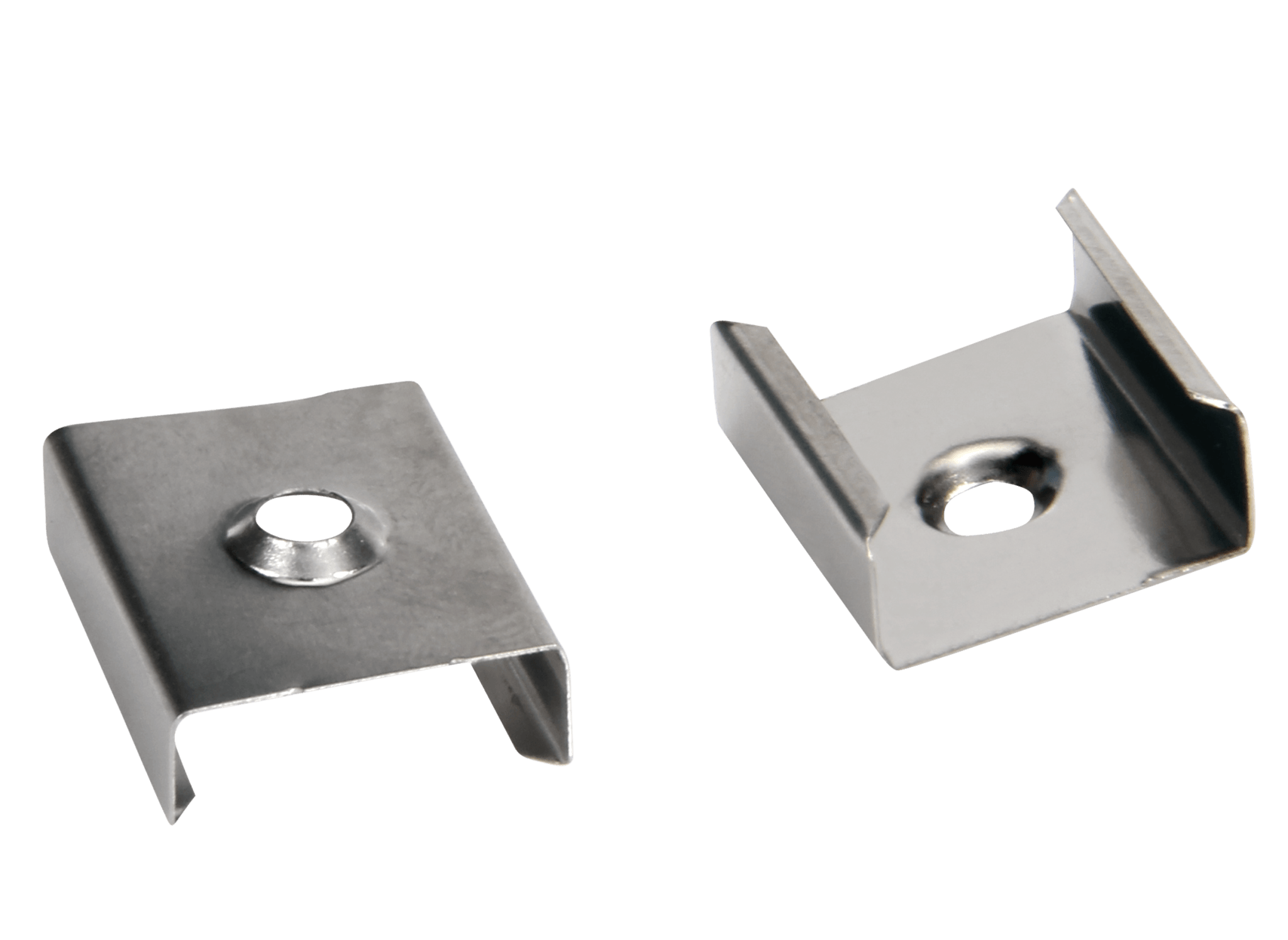 HV9693-1612-WHT - White Shallow Square Aluminium Profile