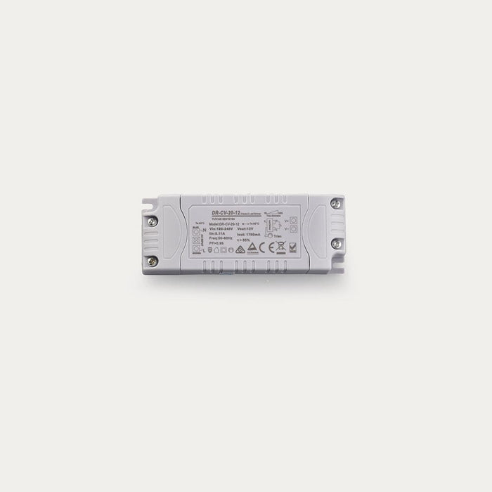 12 Volt DC 20W Dimmable Constant Voltage LED driver – Cosmo Lighting