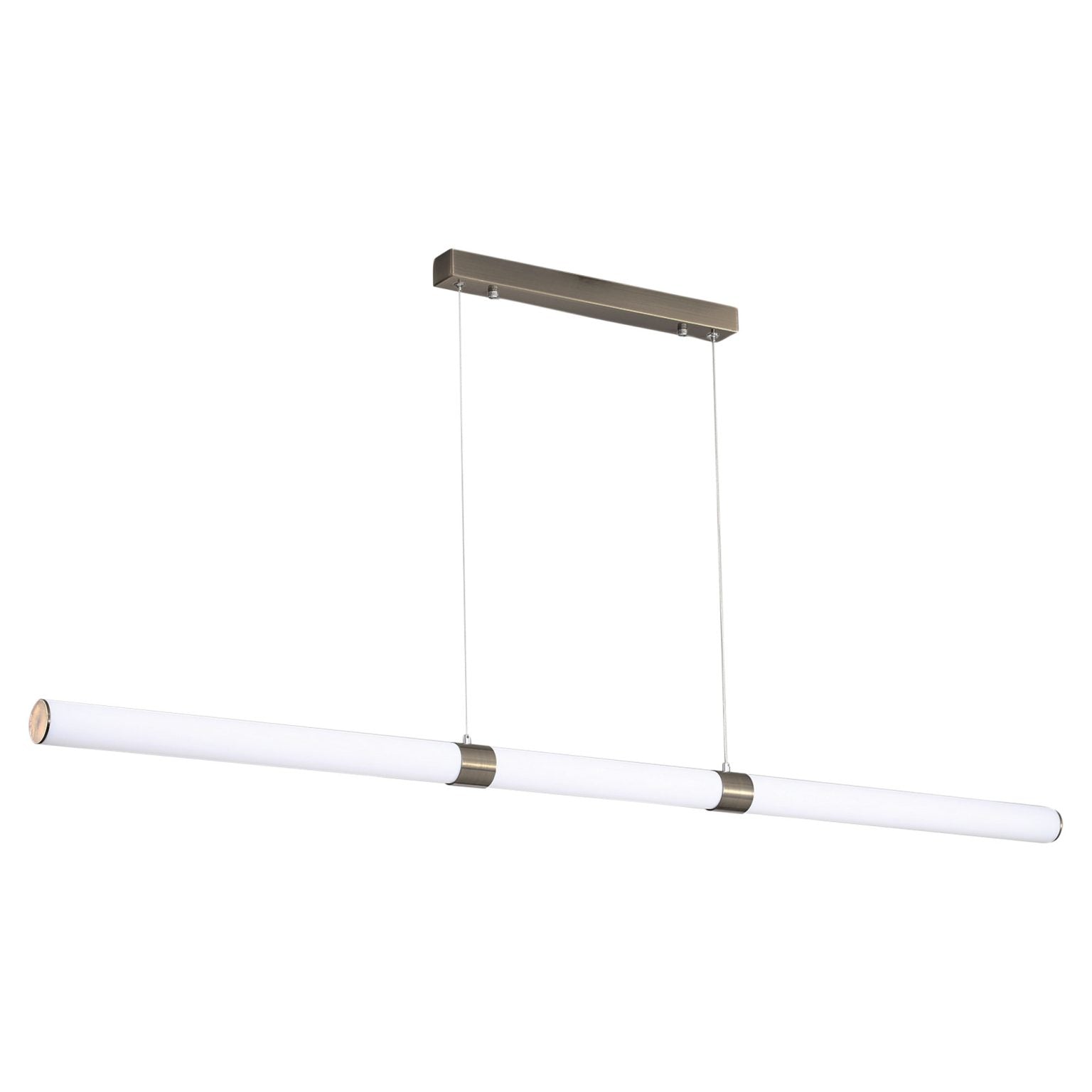 KALLITA BRONZE Linear Opal Matt TriColour LED Pendant