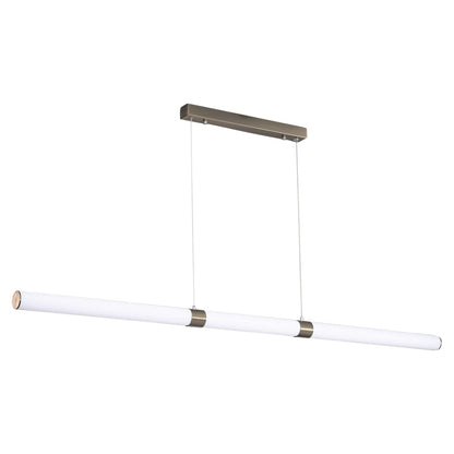 KALLITA BRONZE Linear Opal Matt TriColour LED Pendant
