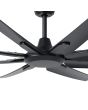SANTORINI 66 Black Matt ceiling fan