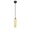 LED Gold Cylinder Pendant