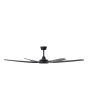 SANTORINI 66 Black Matt ceiling fan