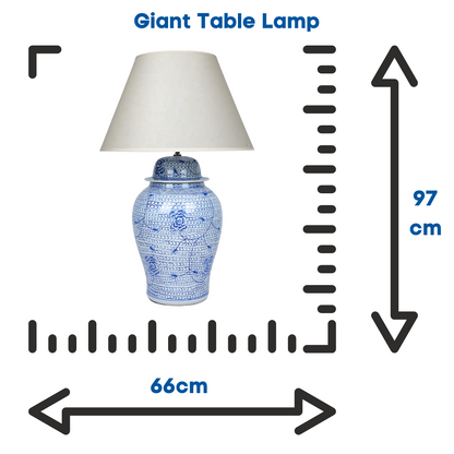 Cafe Lighting | Shellcove Oversize Table Lamp