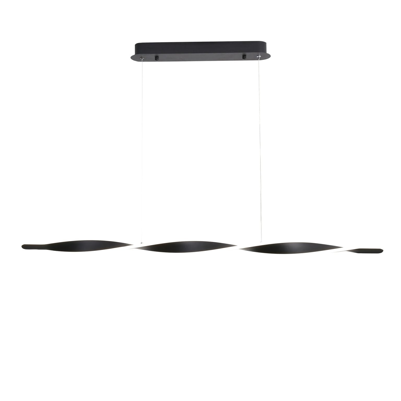 AEON Linear TriColour LED Pendant Black