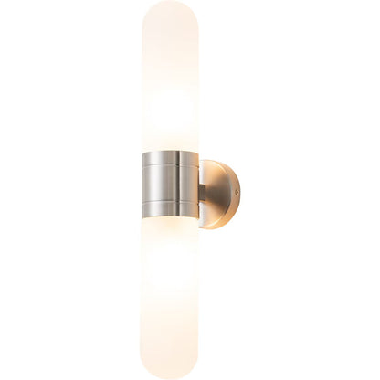 Hepburn Wall Light Brushed Nickel