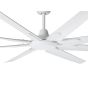 SANTORINI 84 White Matt ceiling fan