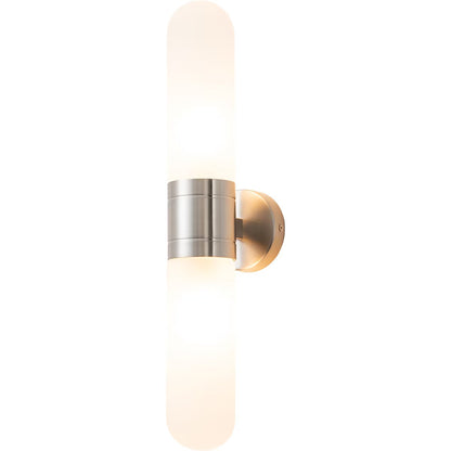 Hepburn Wall Light Brushed Nickel