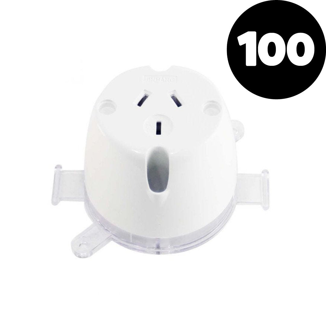 90mm 10amp AU Electrical Plug Base SAA Approved