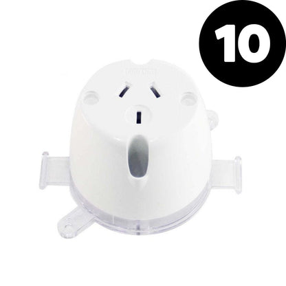 90mm 10amp AU Electrical Plug Base SAA Approved