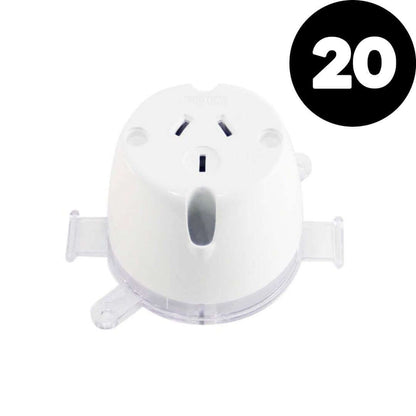 10amp AU Electrical Plug Base SAA Approved JH, Plug base, 90mmplug