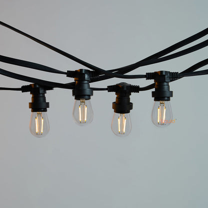 Dimmable Low Voltage 10M LED Festoon Kit at 50 cm intervals