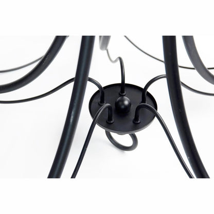 Zanzibar Chandelier 5 Light - Black - LL002CH015B