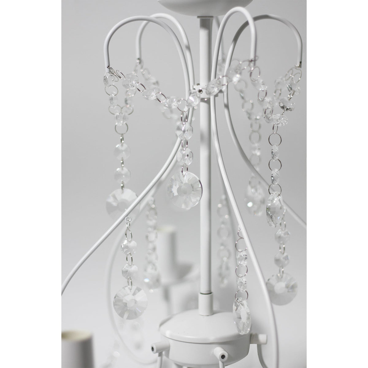 Renee Chandelier - White - LL002CH063W