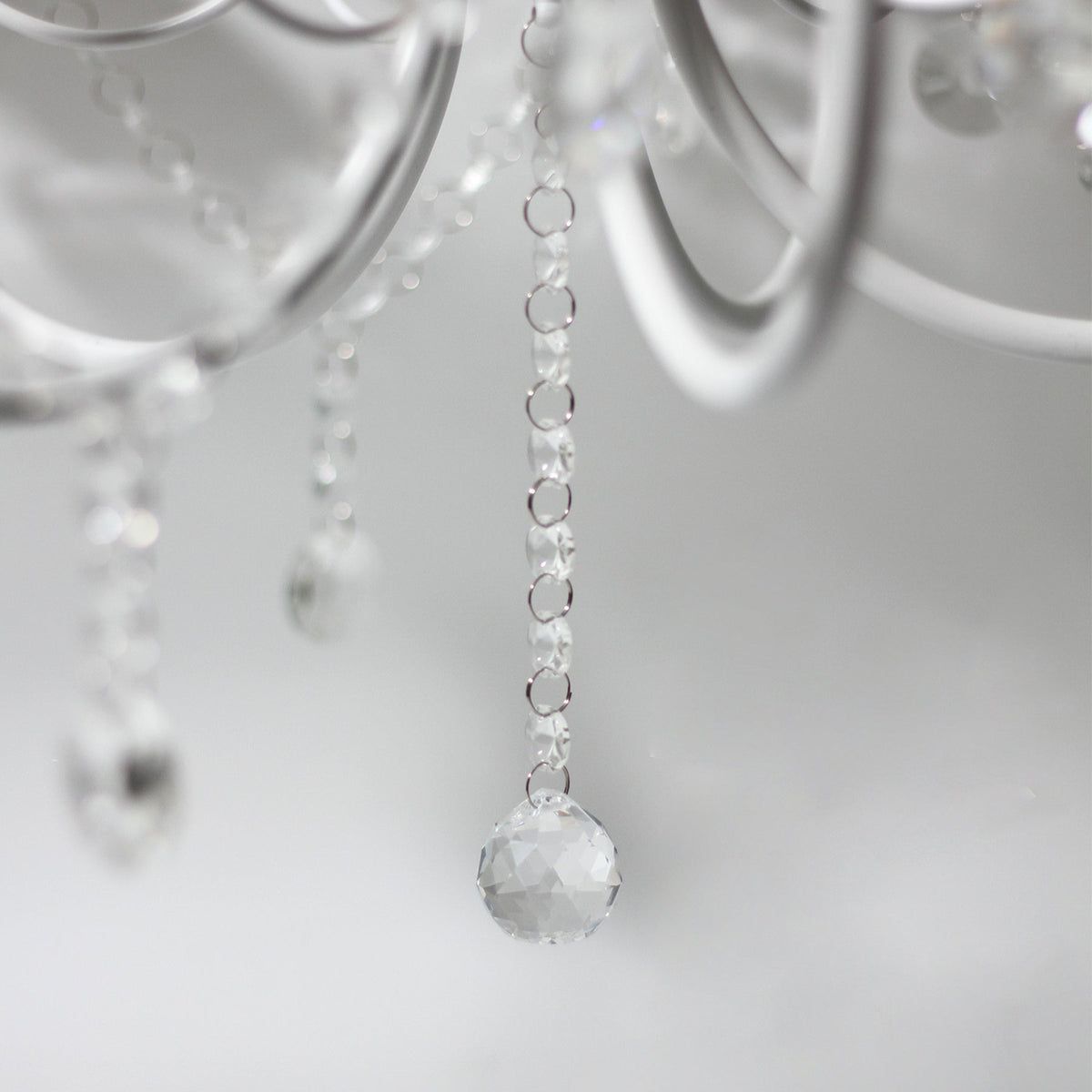 Renee Chandelier - White - LL002CH063W