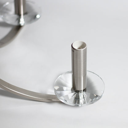 Corrine 5 Light Chandelier Stain Chrome - LL002CH096SC