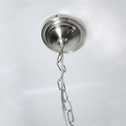 Aviva 3 Lights Small Chandelier Light Satin Chrome - LL002CH102S