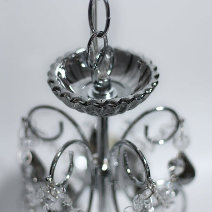 Rovert 5 Light Small Chandelier Chrome & Smoke - LL002CH109S