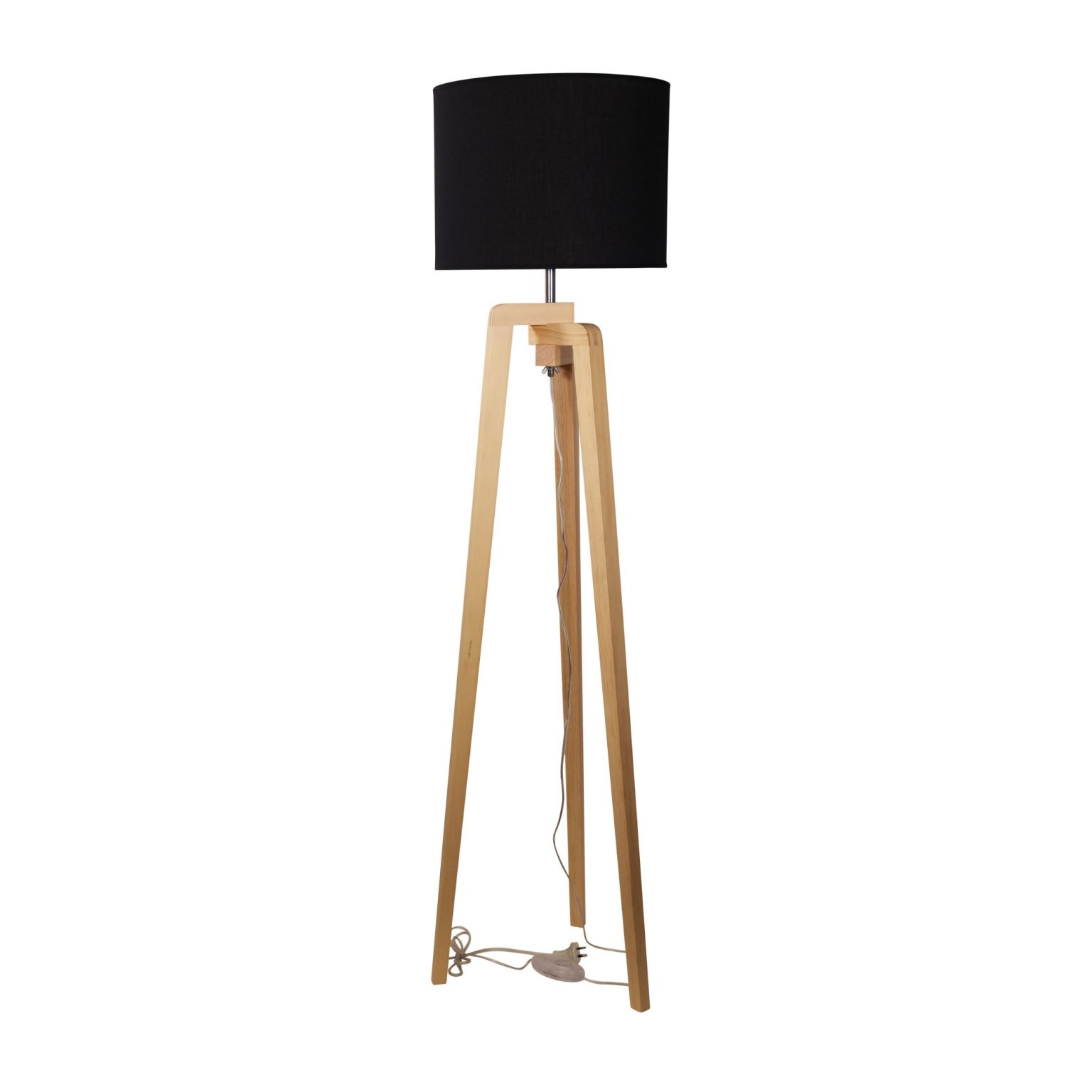 LUND COMPLETE FLOOR LAMP BLACK